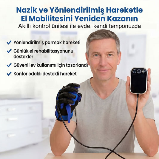 Robotik Eldiven: Ev Tipi El Egzersiz ve Fonksiyonel Hareket Destek Asistanı